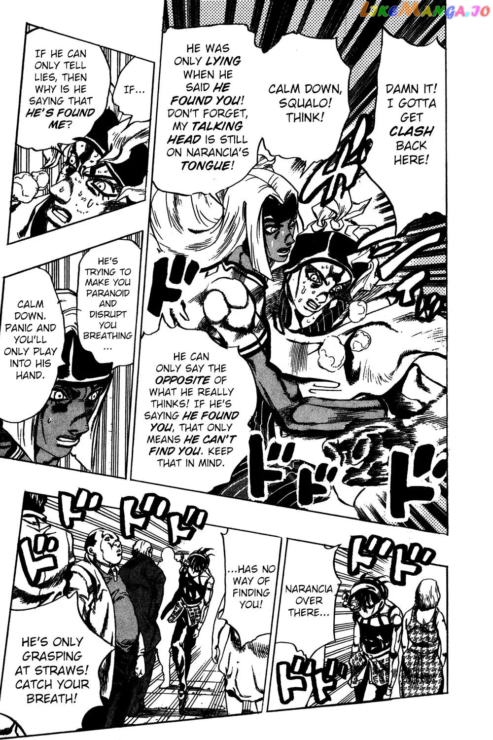 JoJo's Bizarre Adventure chapter 530 - page 13