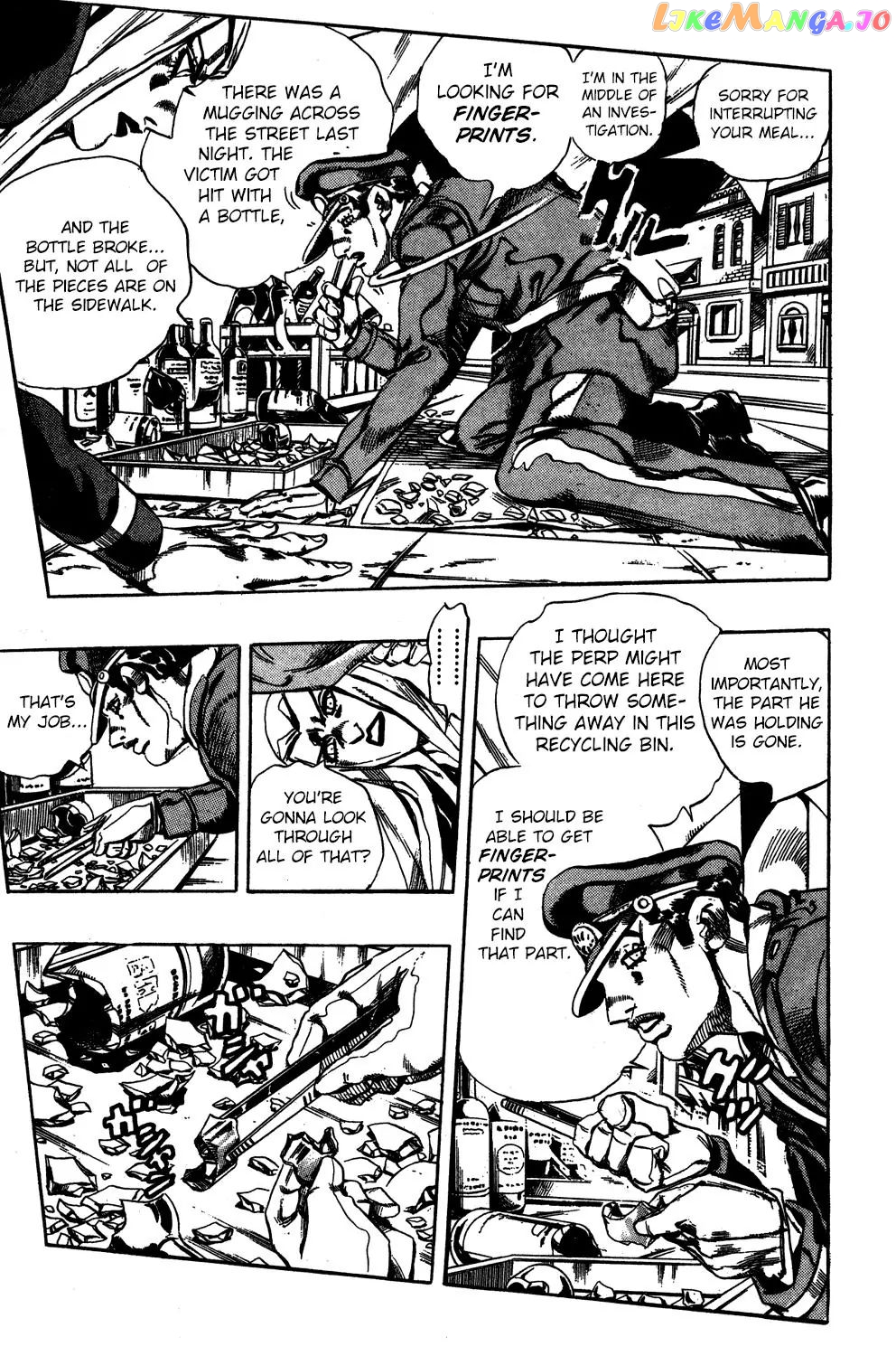 JoJo's Bizarre Adventure chapter 550 - page 4