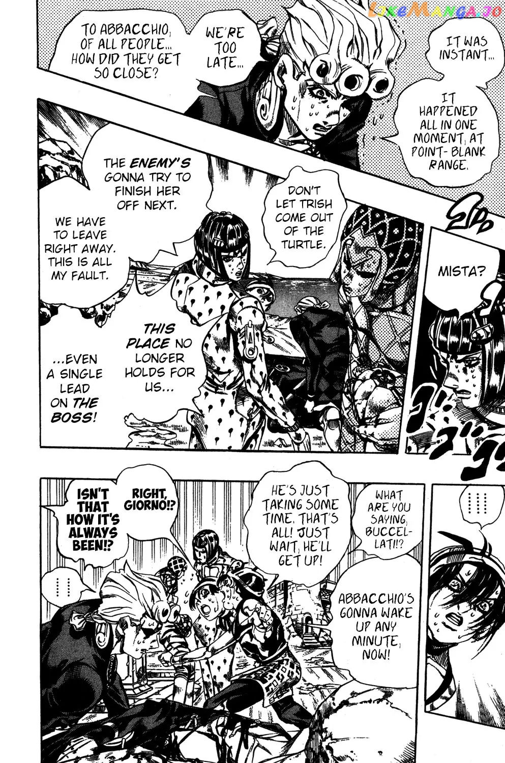 JoJo's Bizarre Adventure chapter 550 - page 10