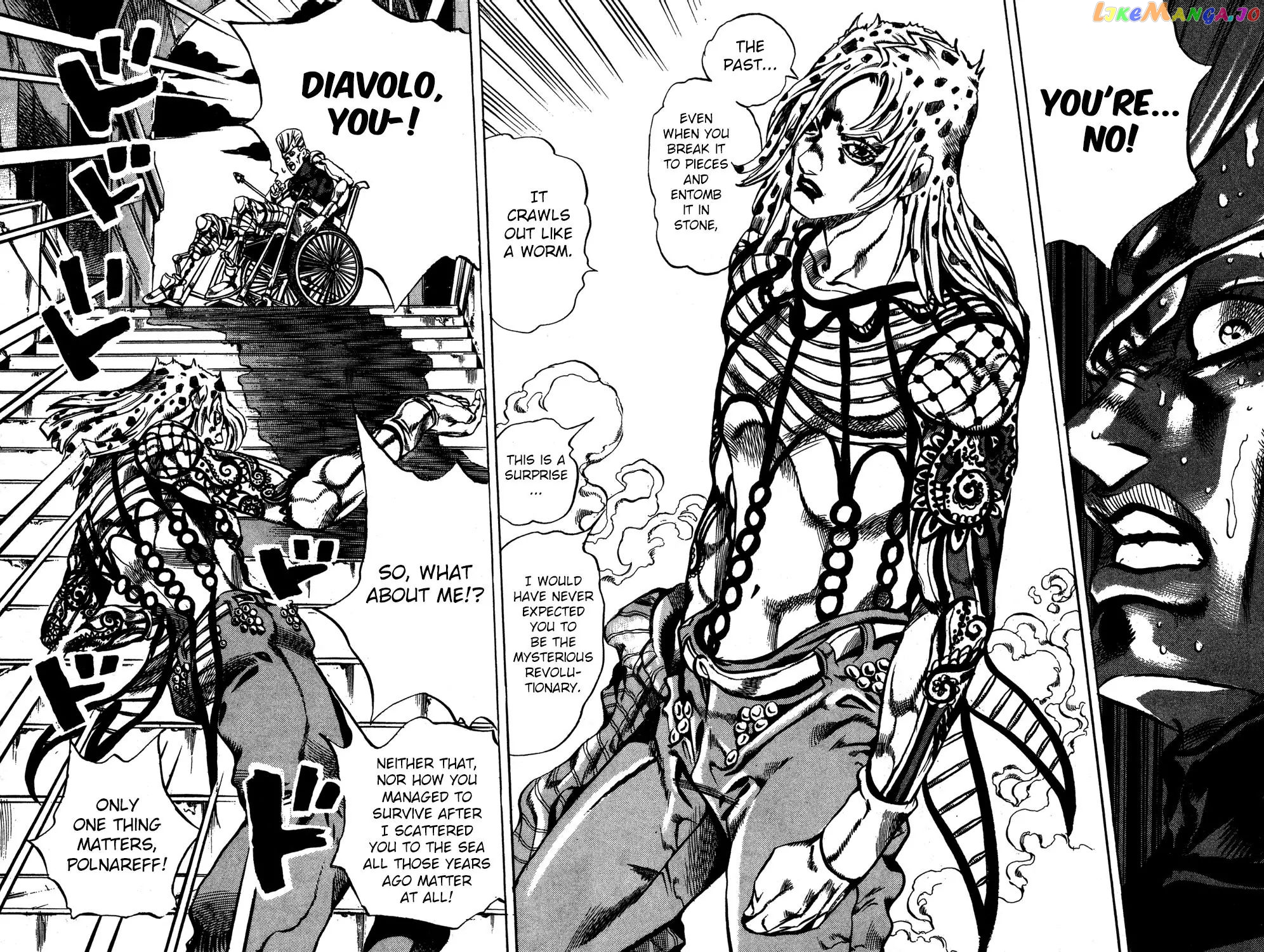 JoJo's Bizarre Adventure chapter 570 - page 8