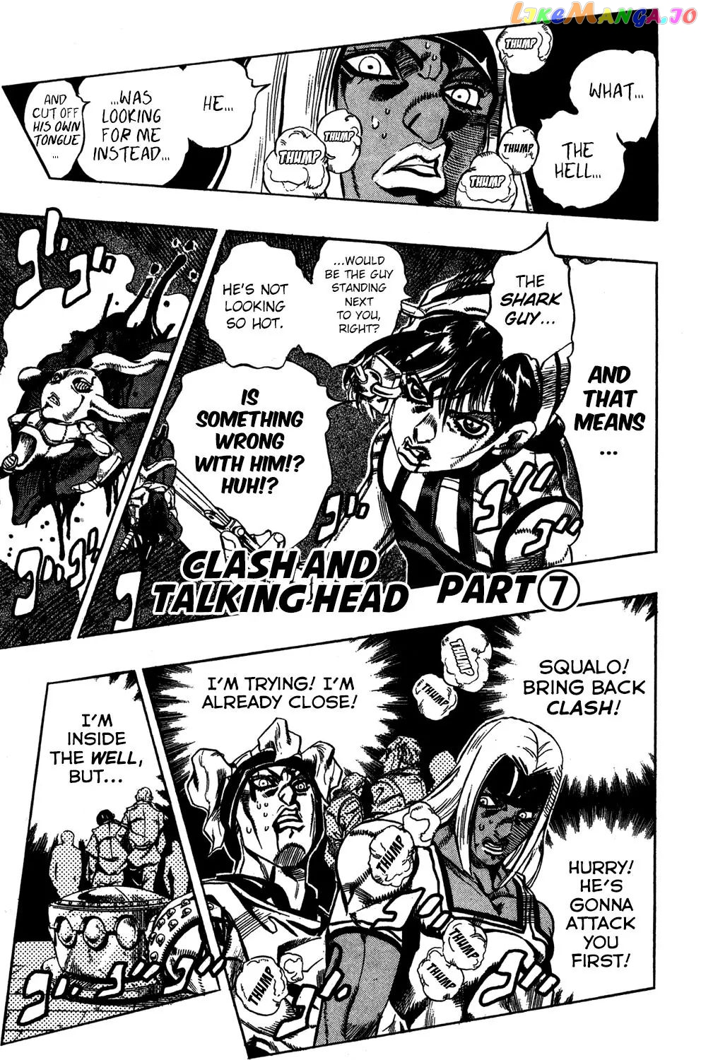 JoJo's Bizarre Adventure chapter 531 - page 2