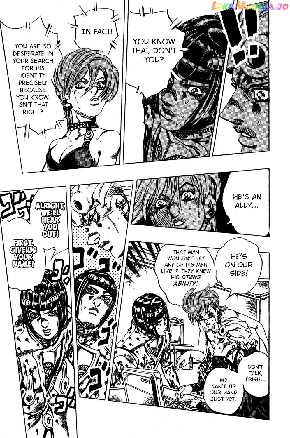 JoJo's Bizarre Adventure chapter 551 - page 11