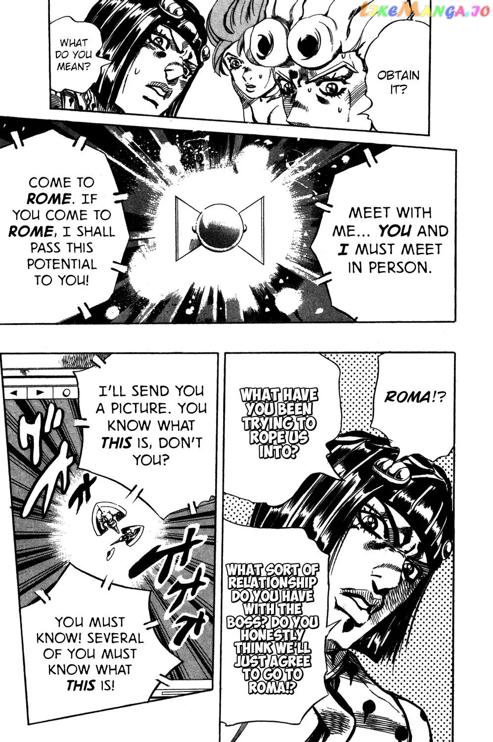 JoJo's Bizarre Adventure chapter 551 - page 13