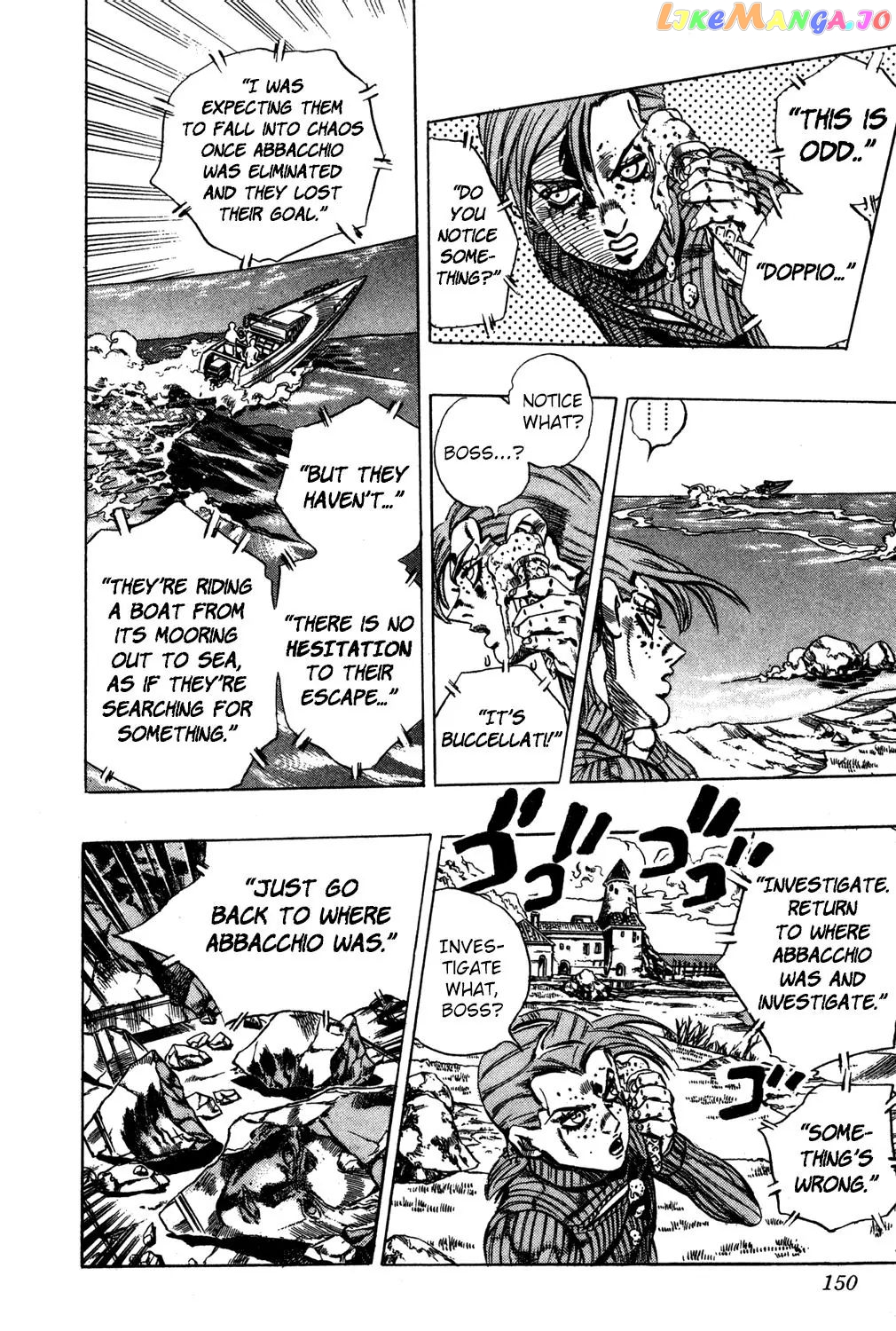 JoJo's Bizarre Adventure chapter 551 - page 18