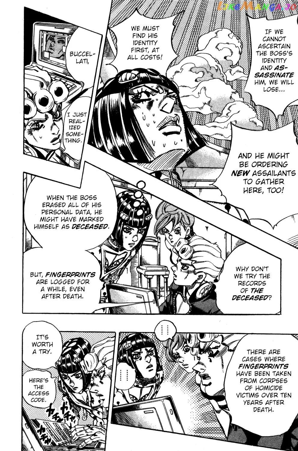 JoJo's Bizarre Adventure chapter 551 - page 7