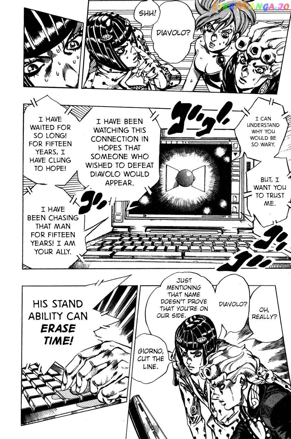 JoJo's Bizarre Adventure chapter 551 - page 10