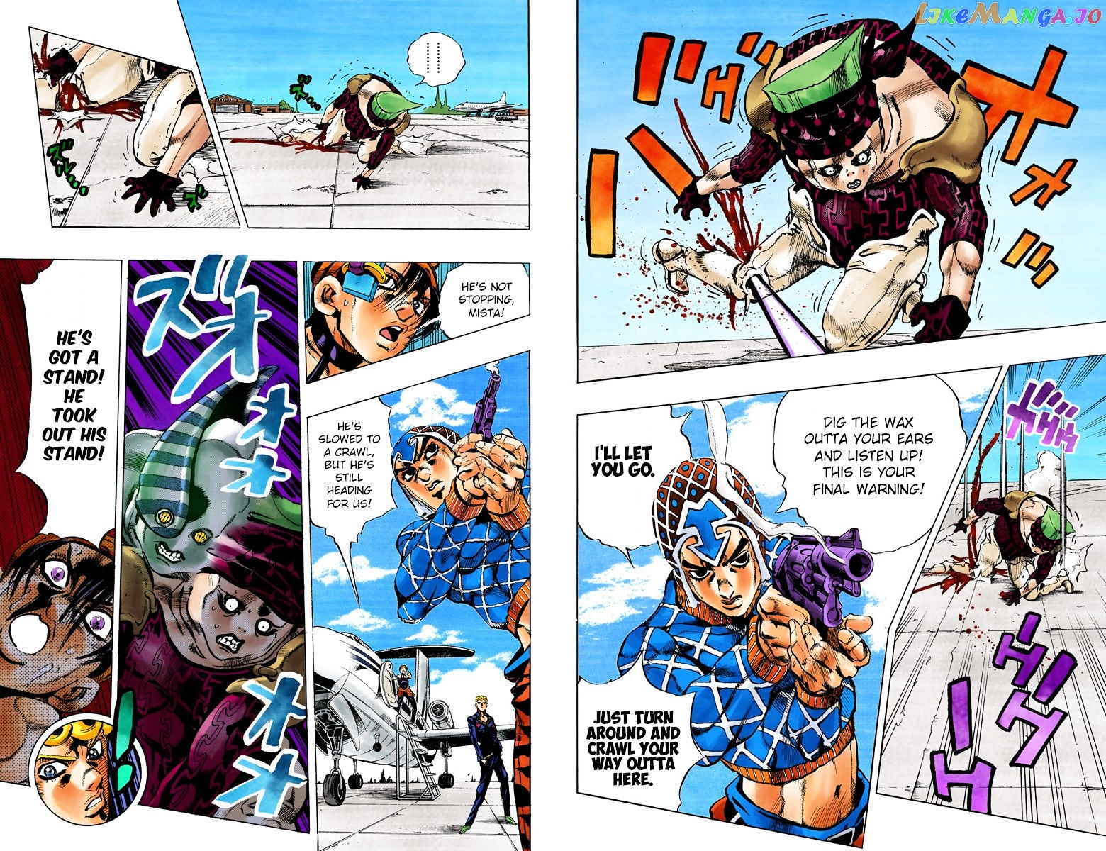 JoJo's Bizarre Adventure chapter 532 - page 9