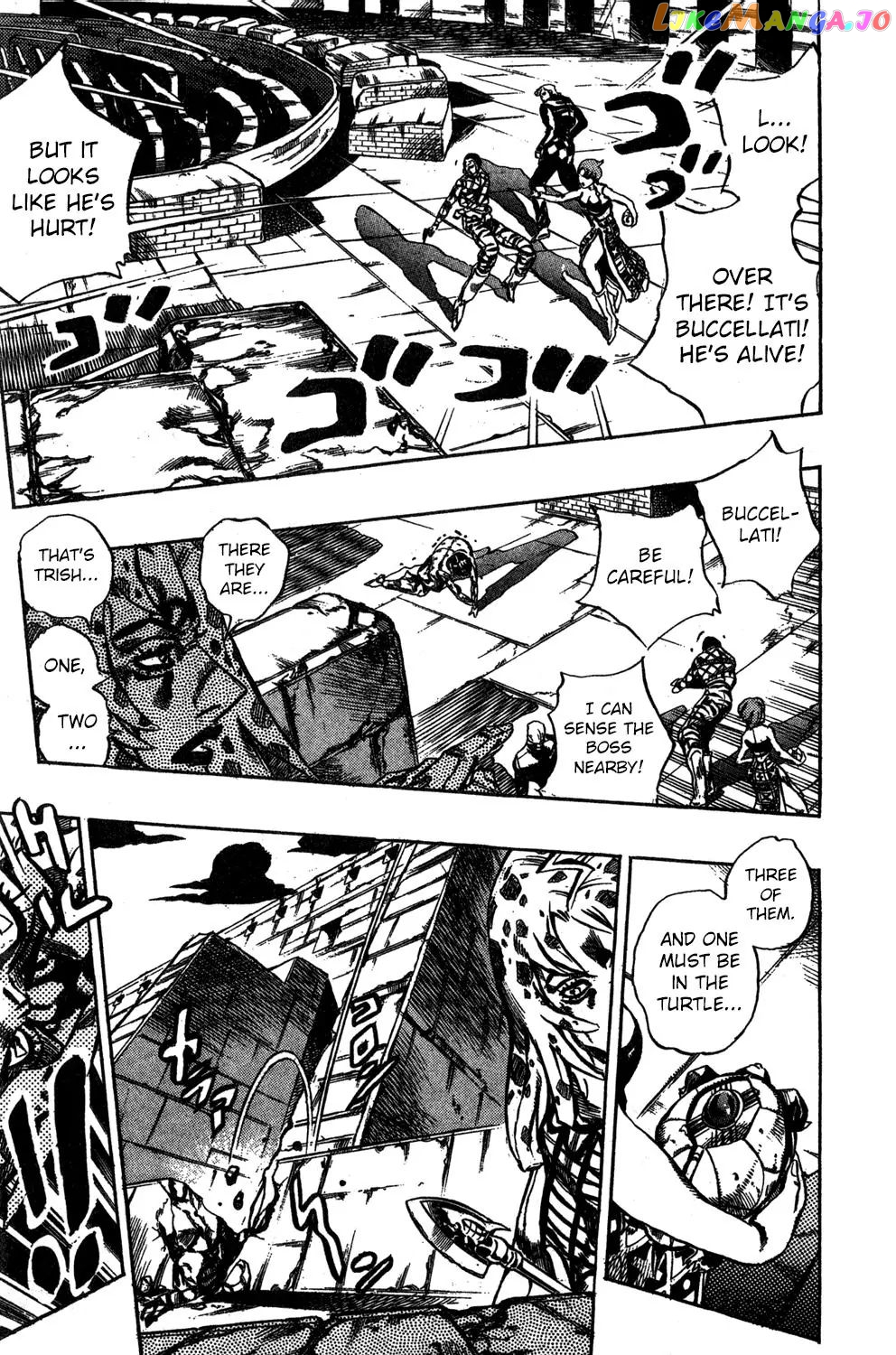 JoJo's Bizarre Adventure chapter 571 - page 10