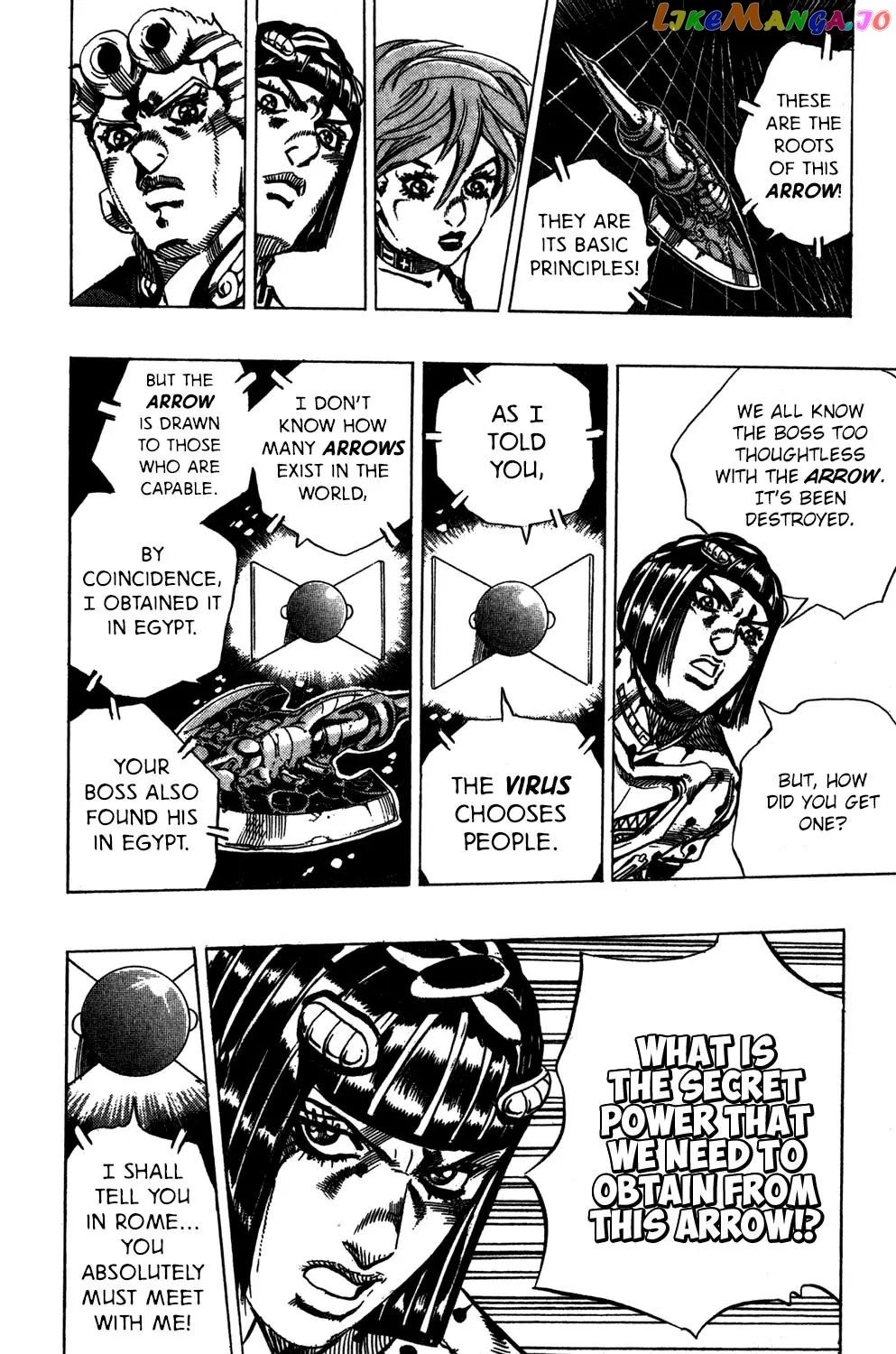 JoJo's Bizarre Adventure chapter 552 - page 11