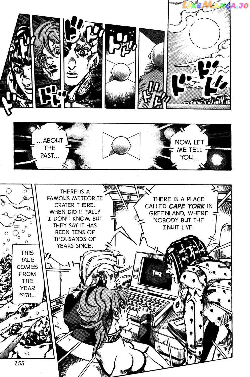 JoJo's Bizarre Adventure chapter 552 - page 6