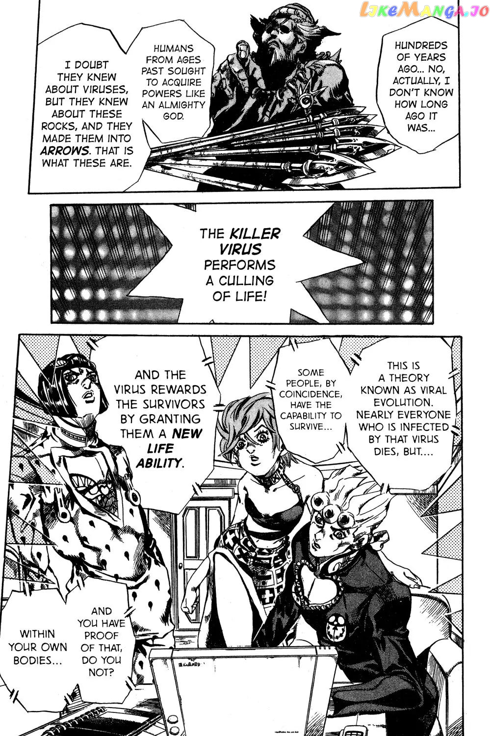 JoJo's Bizarre Adventure chapter 552 - page 10