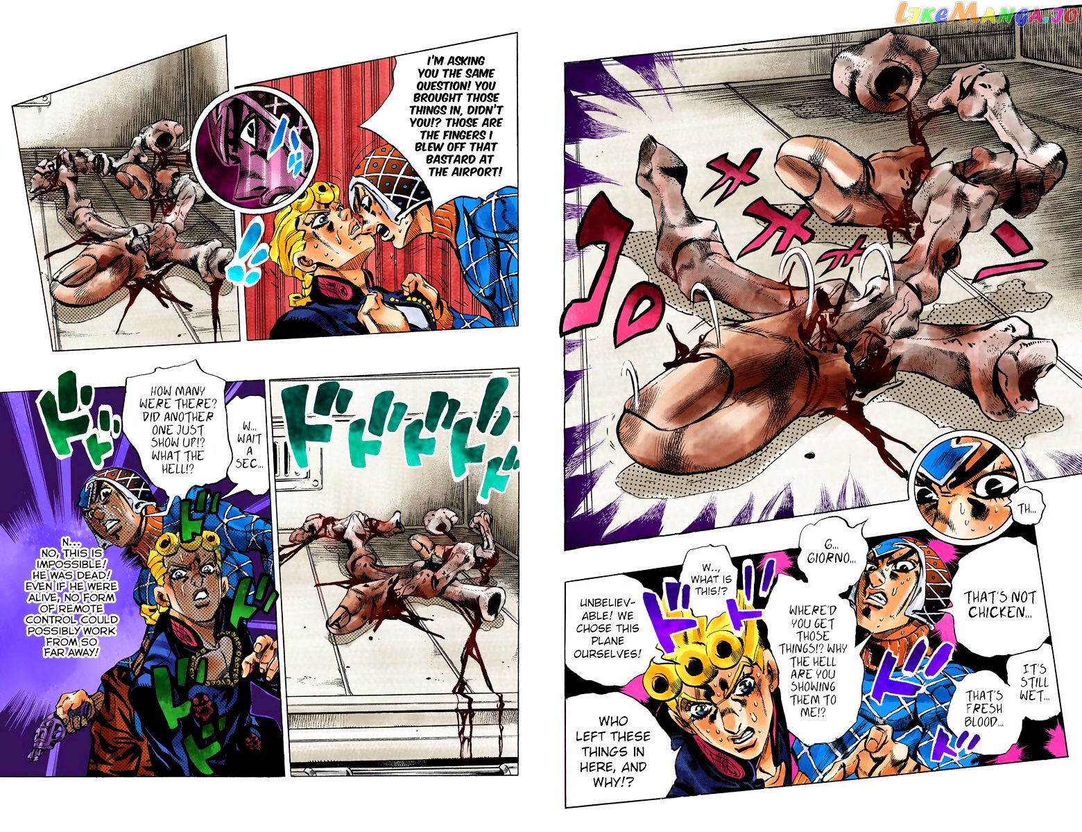 JoJo's Bizarre Adventure chapter 533 - page 10