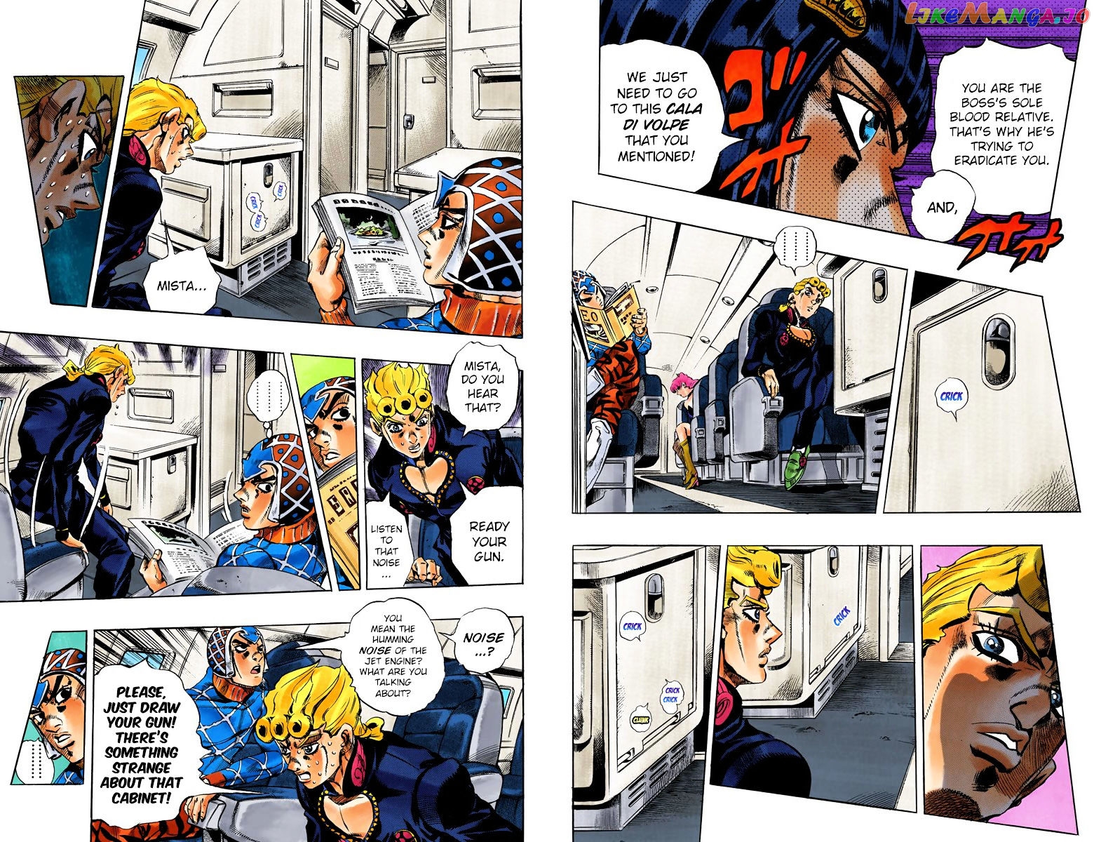JoJo's Bizarre Adventure chapter 533 - page 7