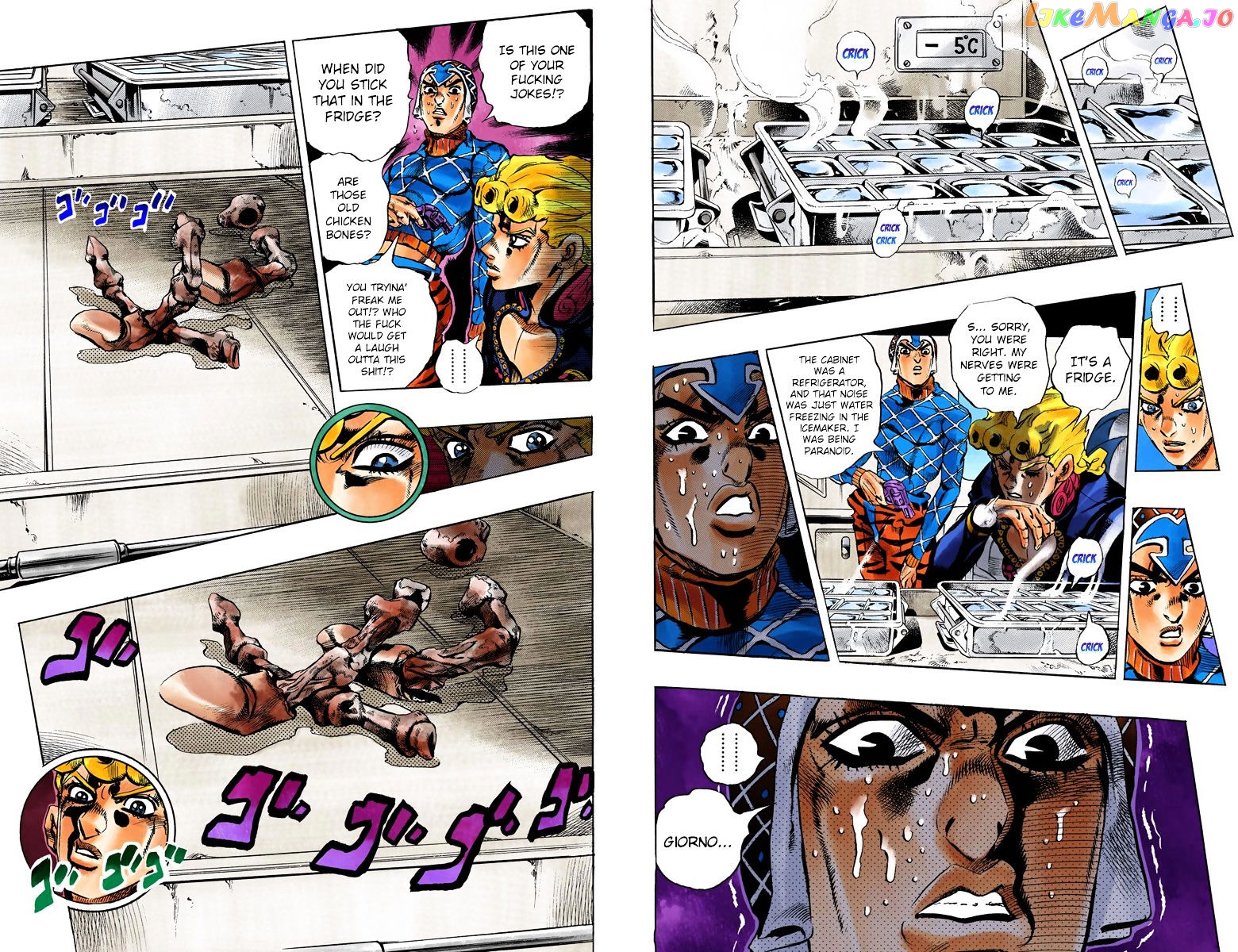 JoJo's Bizarre Adventure chapter 533 - page 9