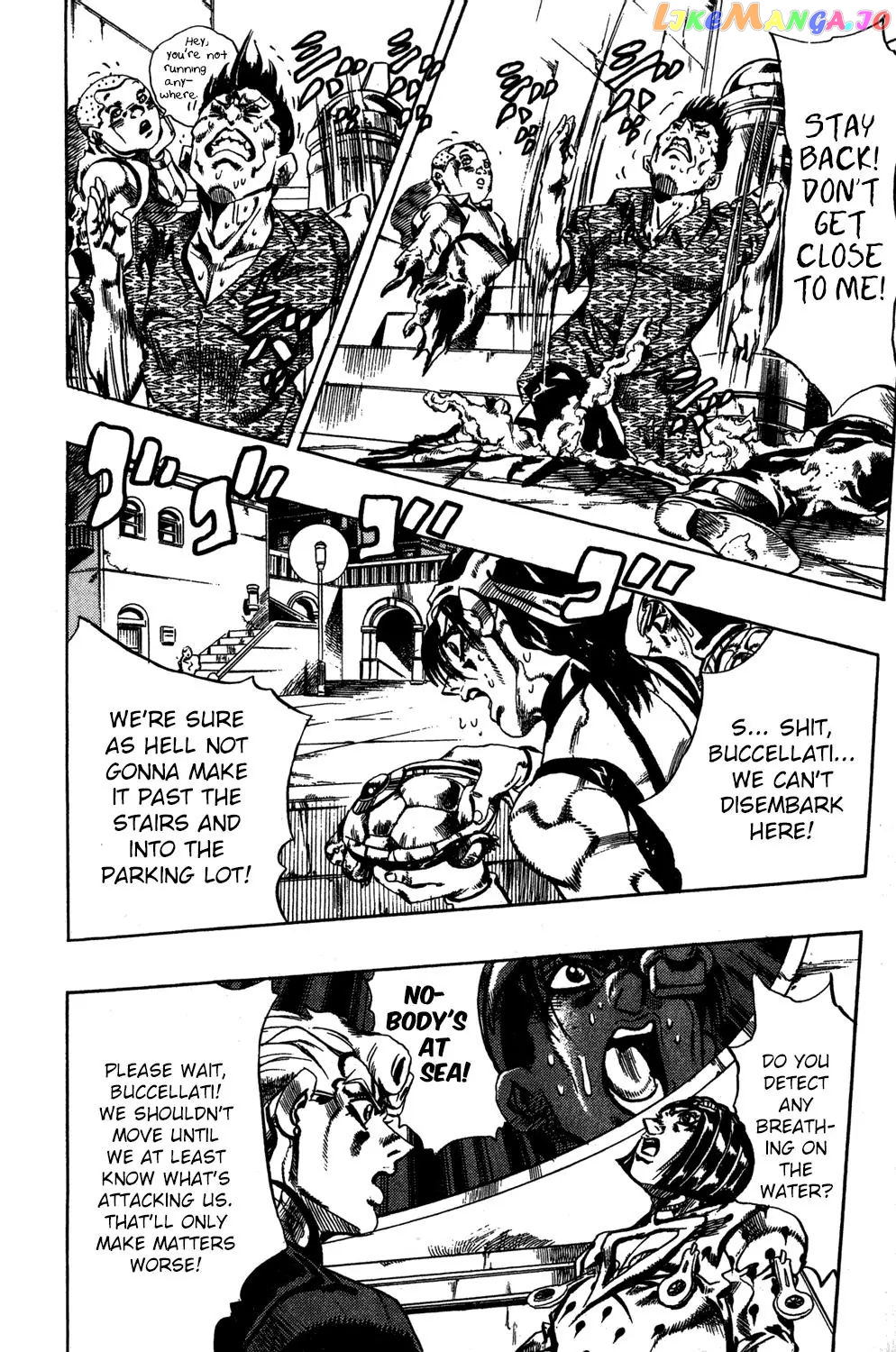 JoJo's Bizarre Adventure chapter 553 - page 12