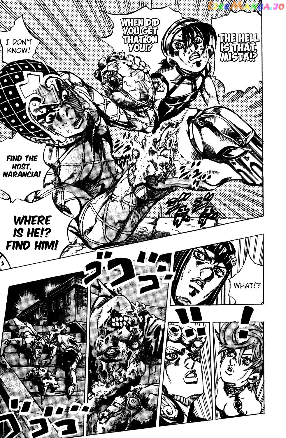 JoJo's Bizarre Adventure chapter 553 - page 8