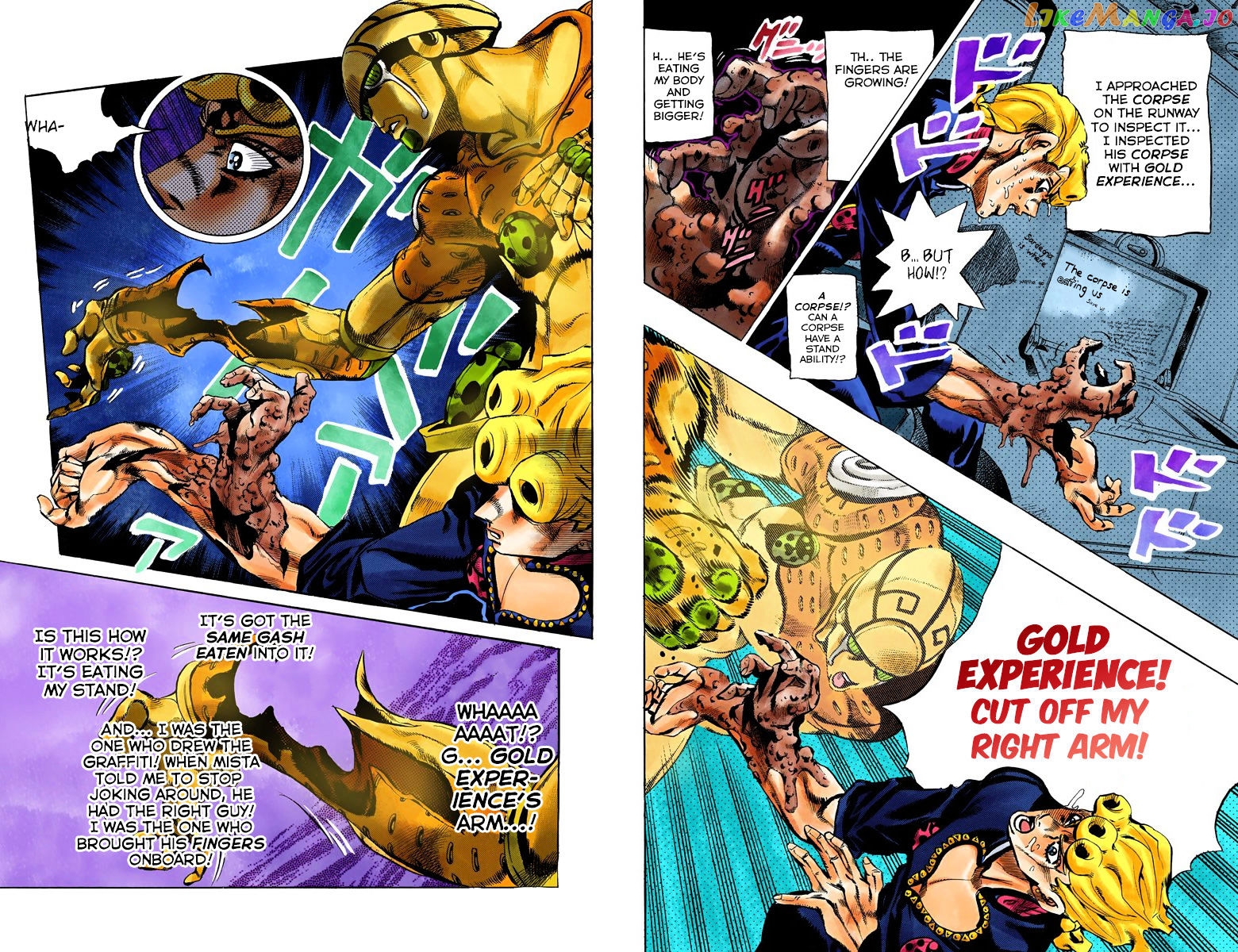 JoJo's Bizarre Adventure chapter 534 - page 10