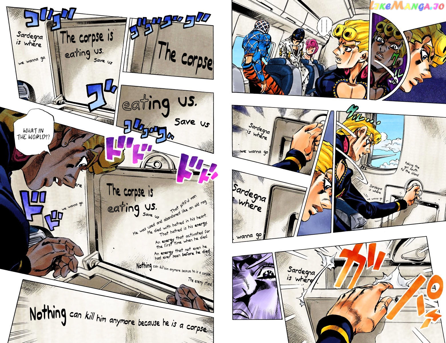 JoJo's Bizarre Adventure chapter 534 - page 7