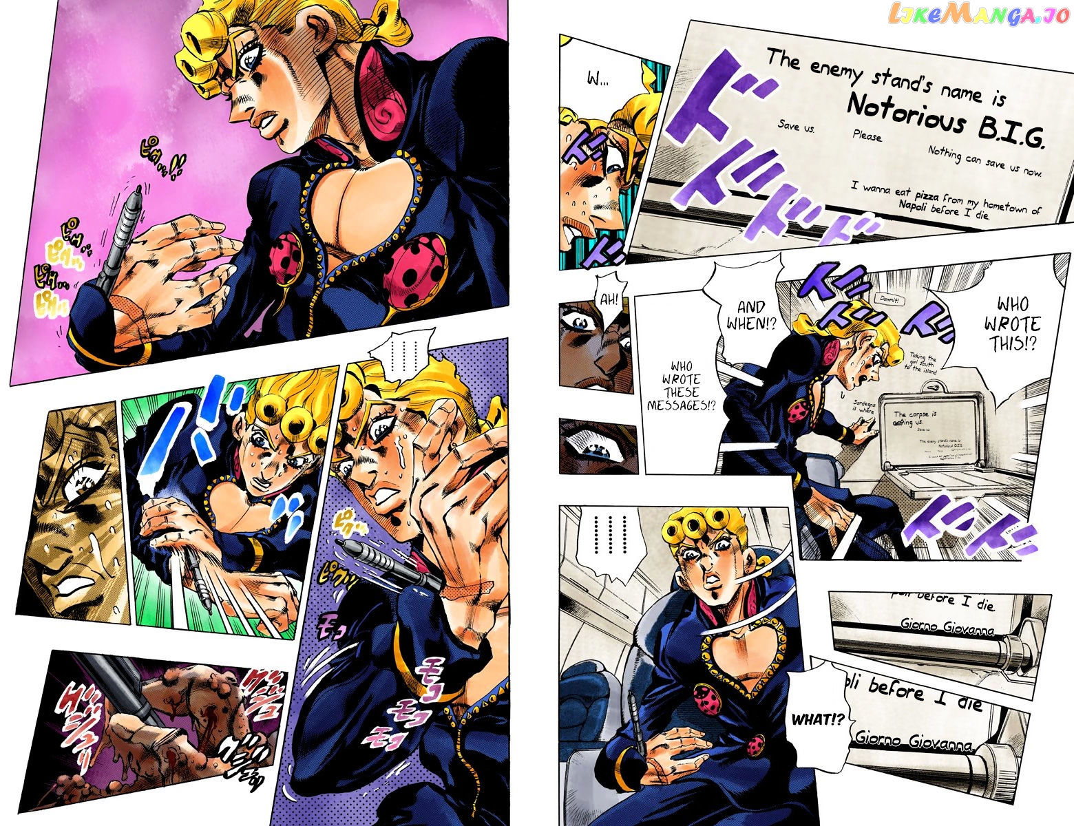 JoJo's Bizarre Adventure chapter 534 - page 8