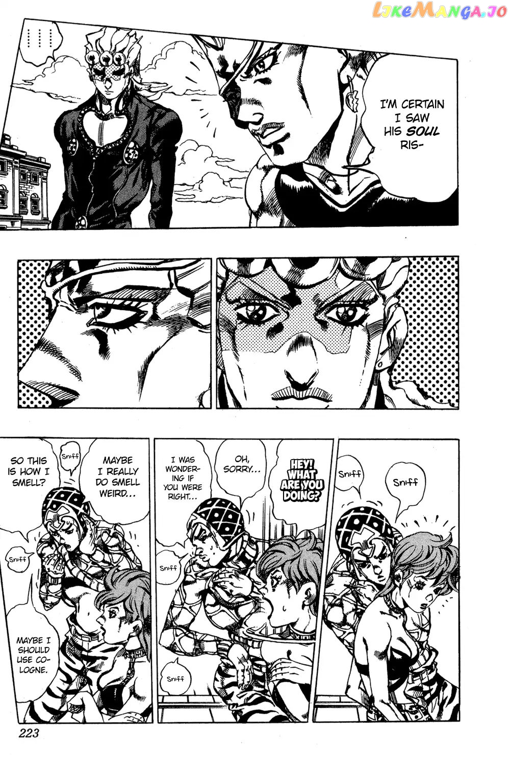 JoJo's Bizarre Adventure chapter 594 - page 17