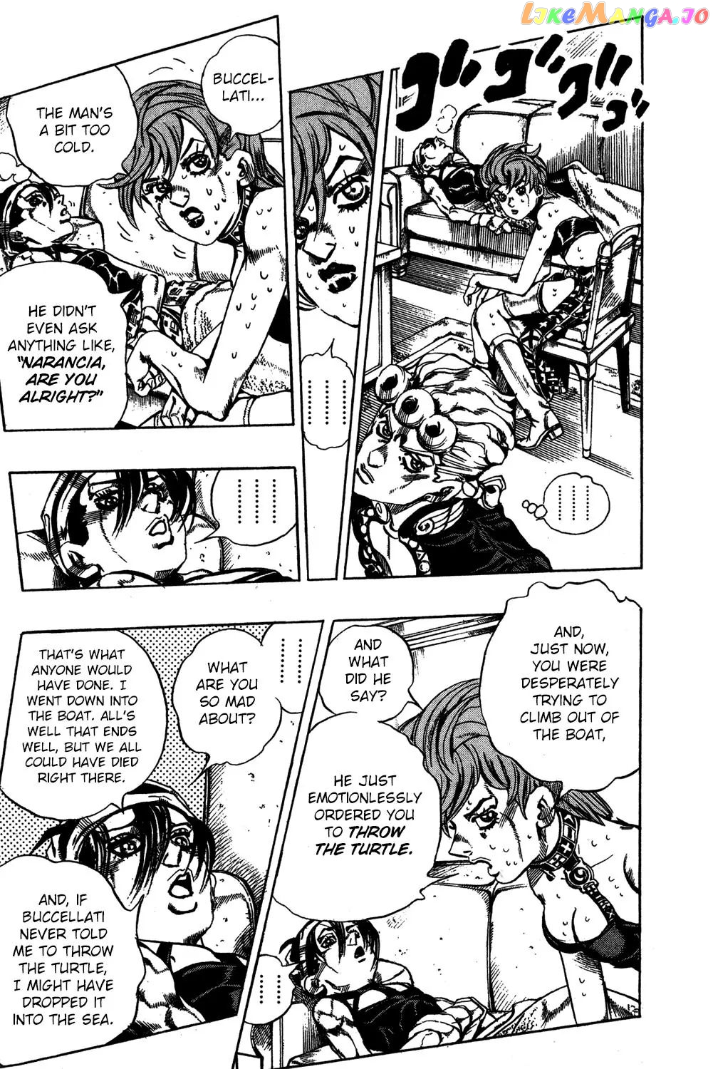 JoJo's Bizarre Adventure chapter 554 - page 12