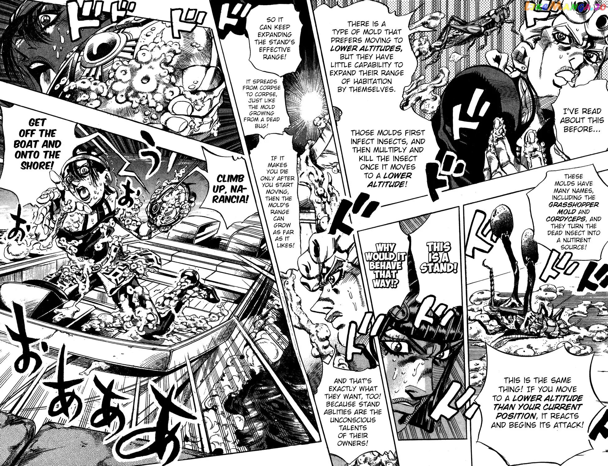 JoJo's Bizarre Adventure chapter 554 - page 4