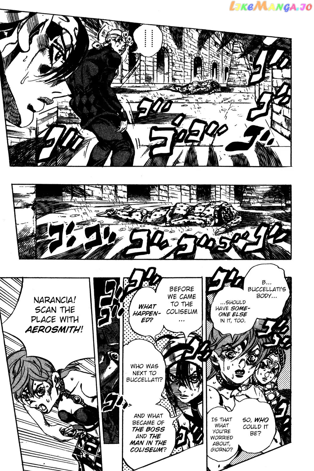 JoJo's Bizarre Adventure chapter 573 - page 7