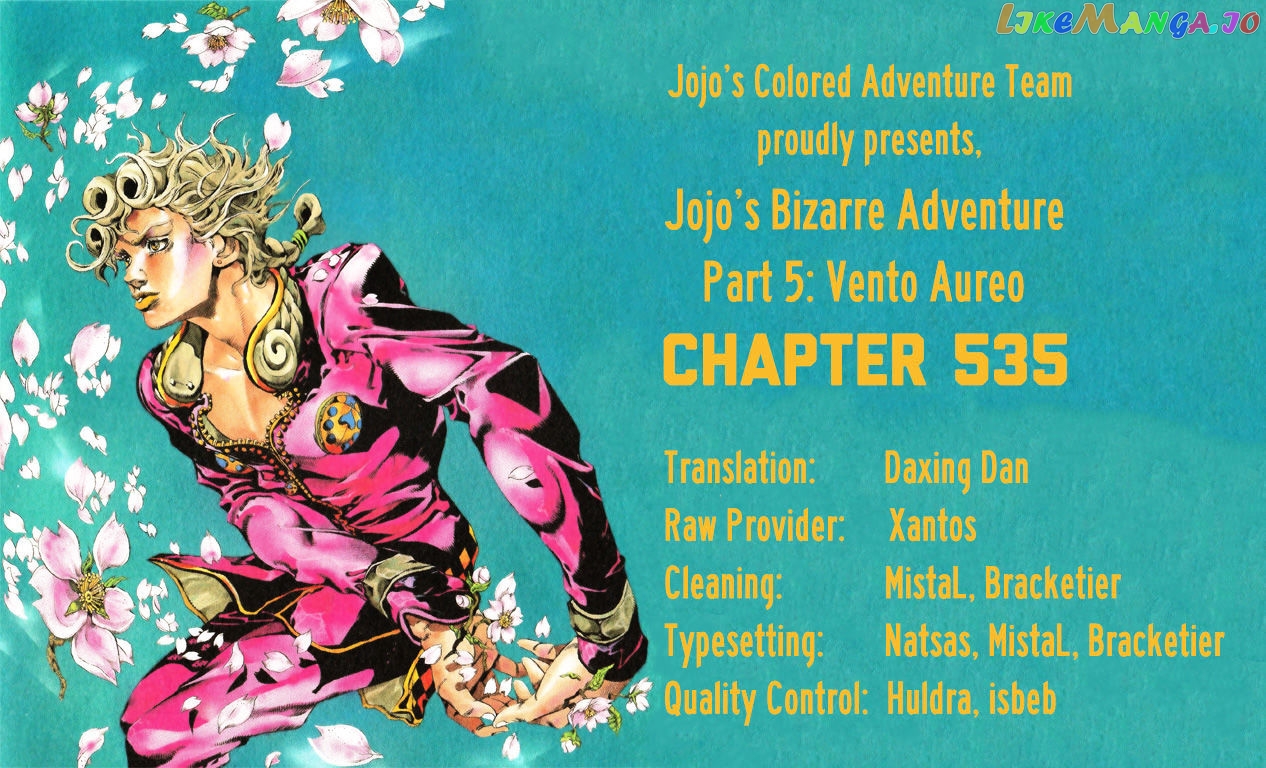JoJo's Bizarre Adventure chapter 535 - page 12