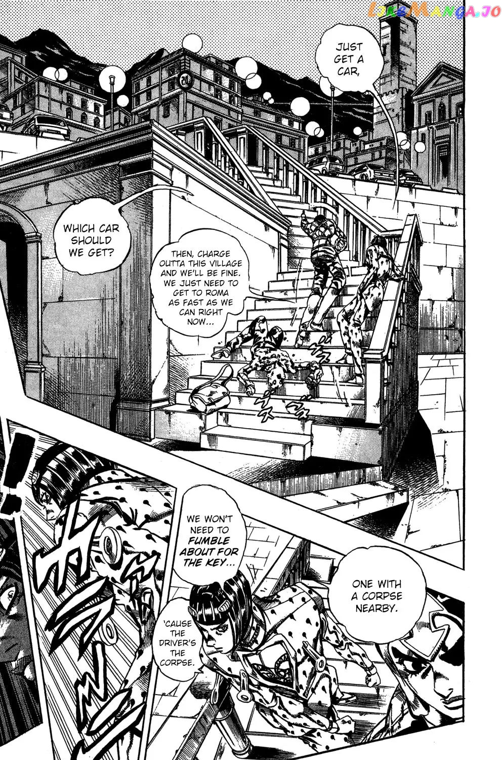 JoJo's Bizarre Adventure chapter 555 - page 4