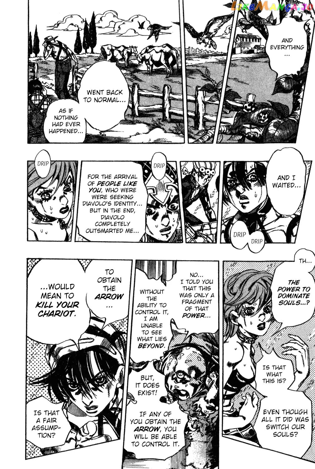 JoJo's Bizarre Adventure chapter 574 - page 8
