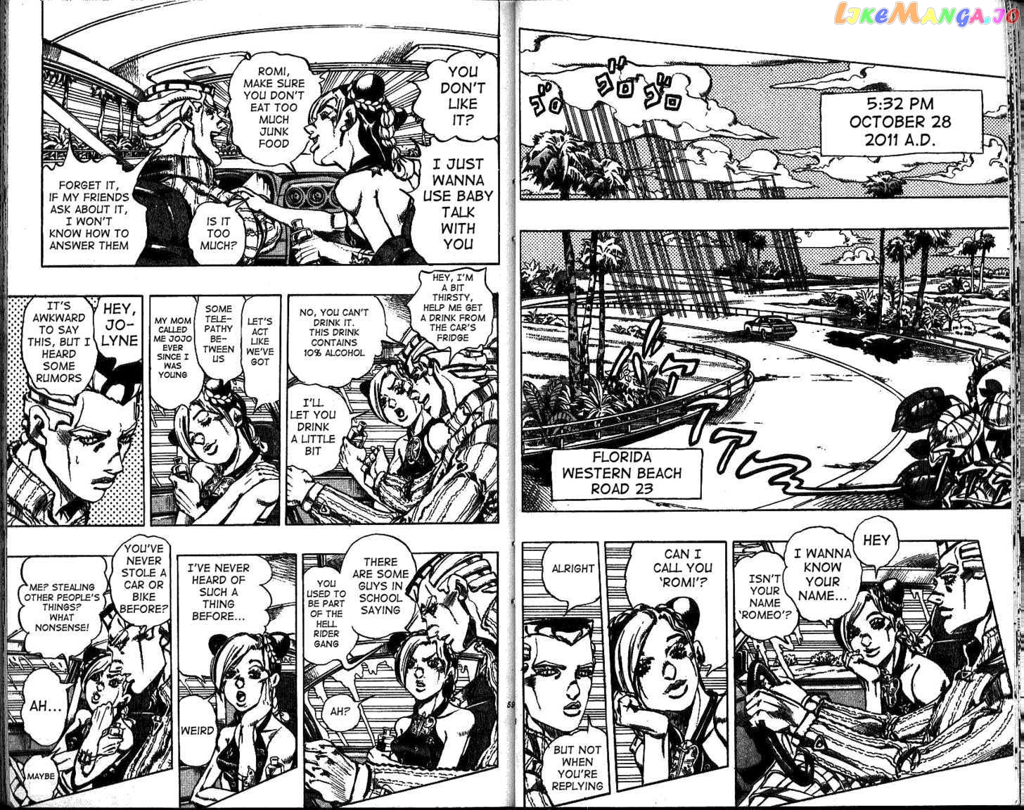 JoJo's Bizarre Adventure chapter 596 - page 2