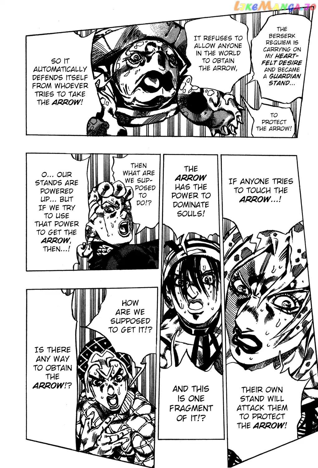JoJo's Bizarre Adventure chapter 575 - page 18