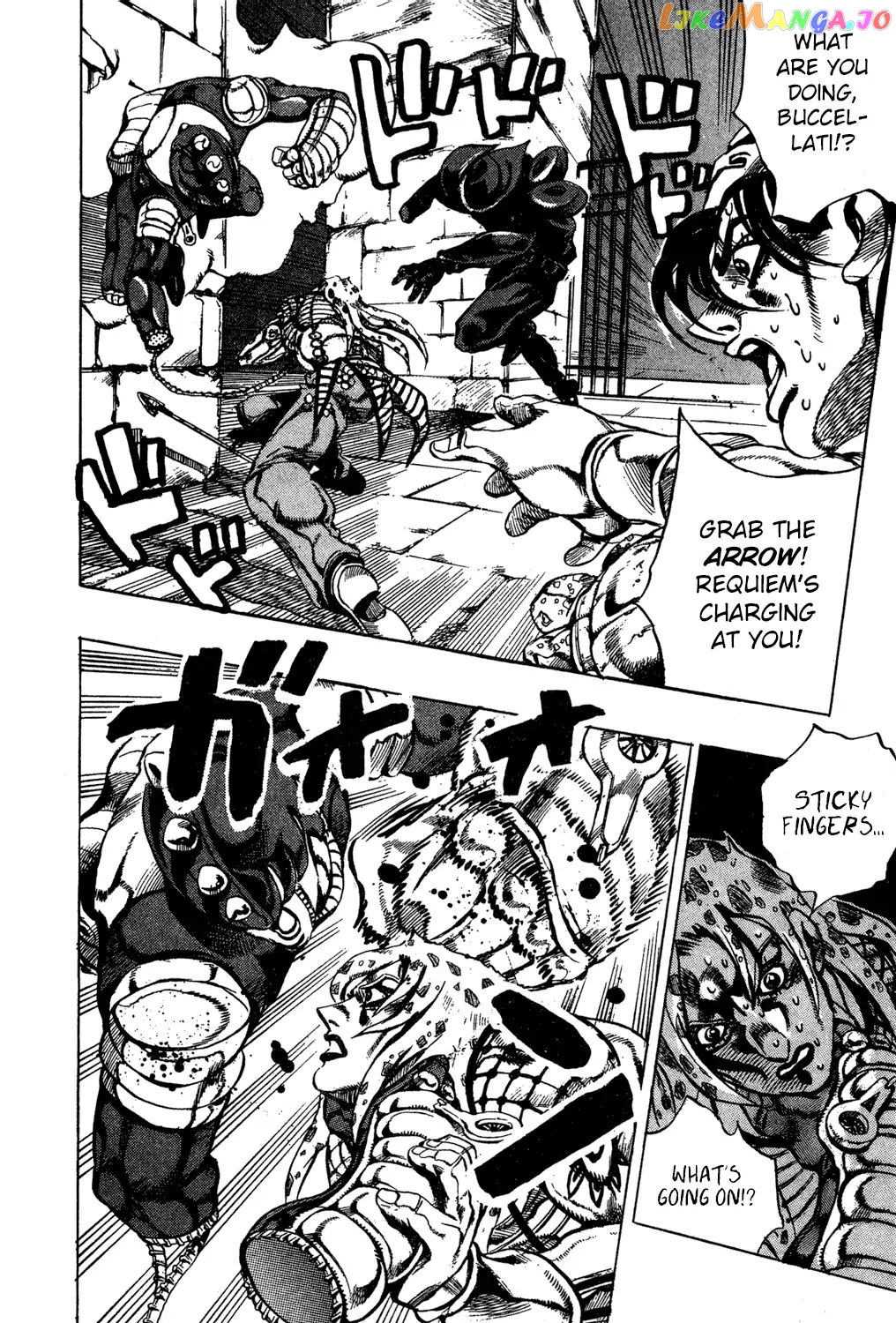 JoJo's Bizarre Adventure chapter 575 - page 10