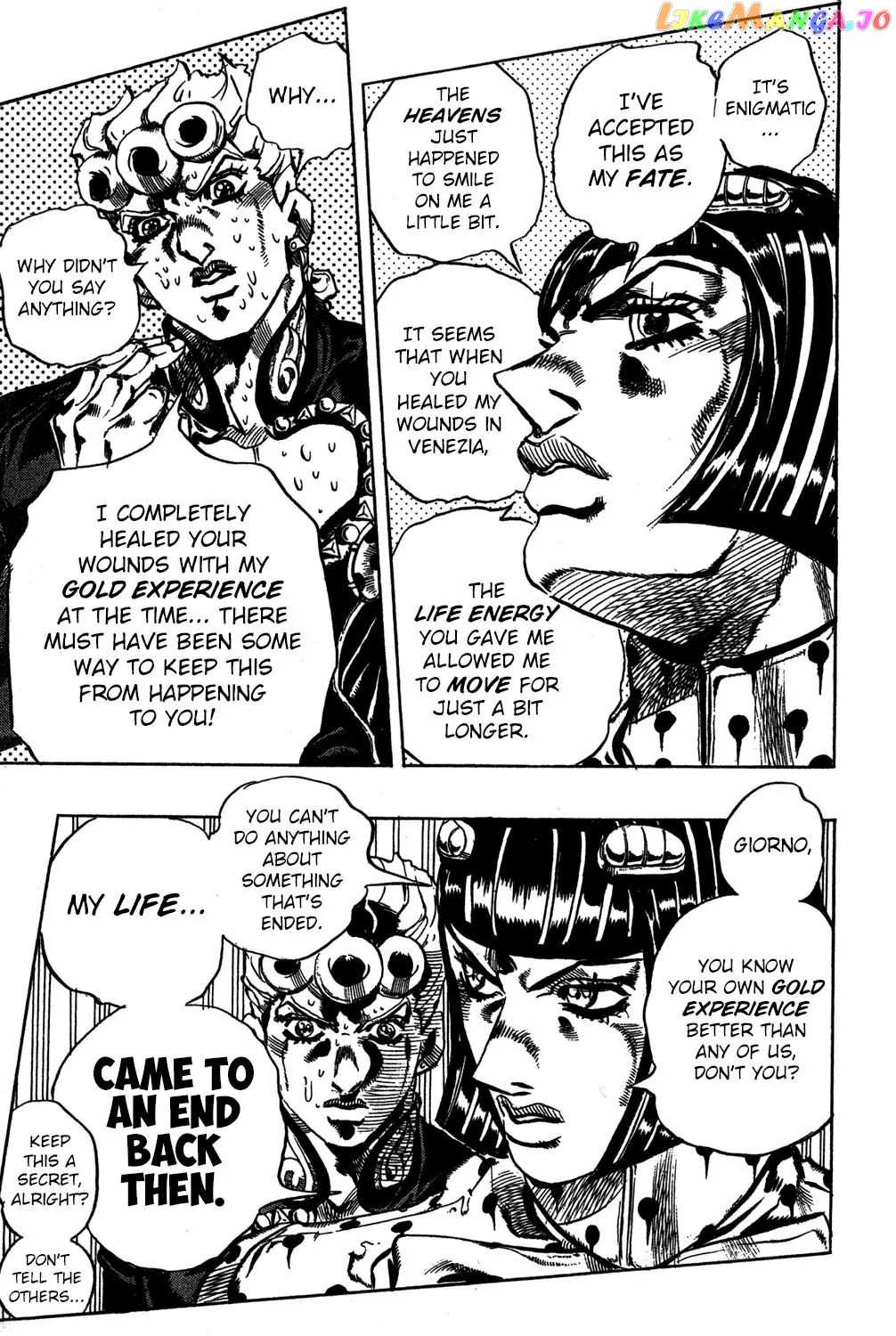 JoJo's Bizarre Adventure chapter 557 - page 15