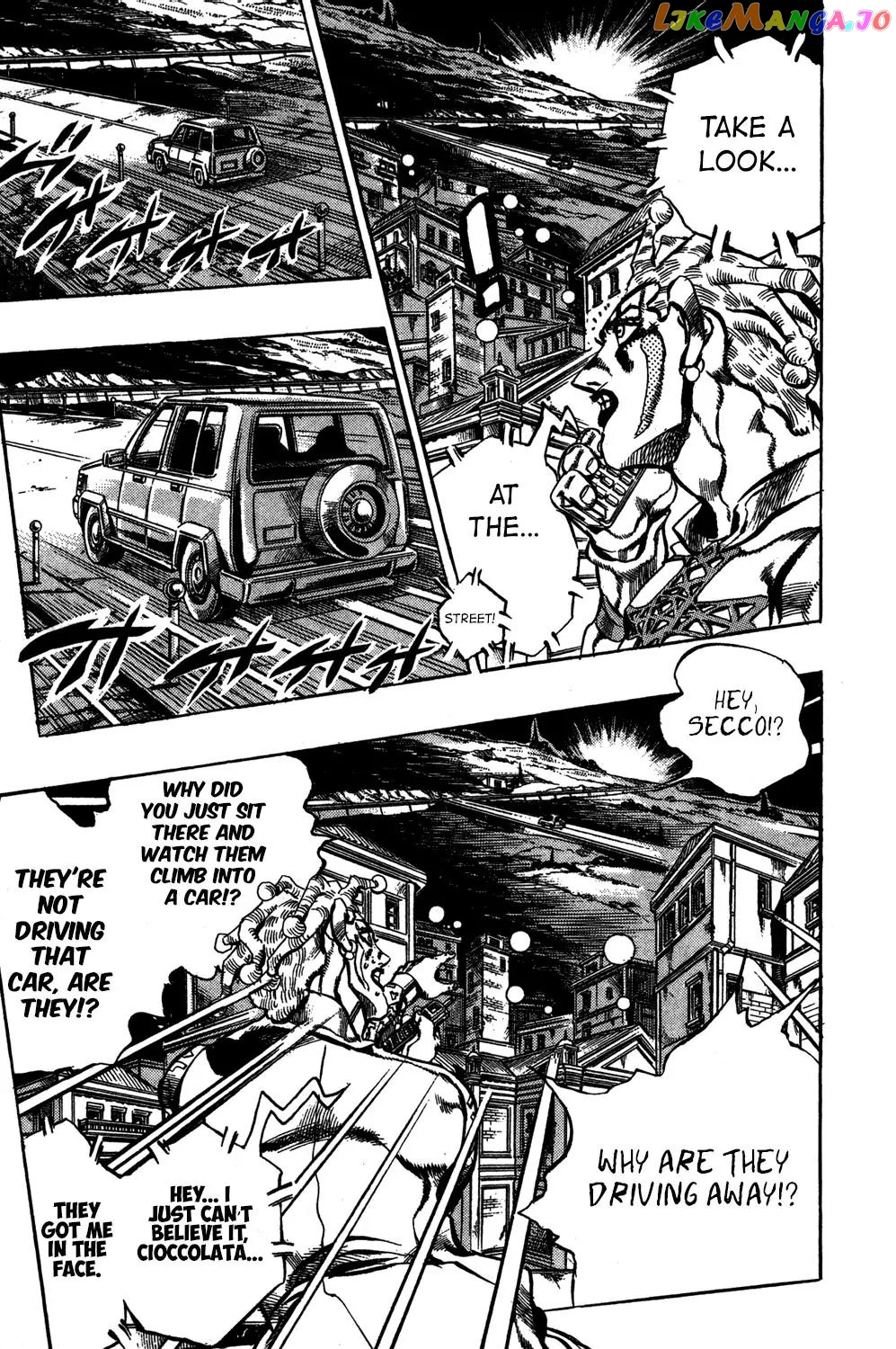 JoJo's Bizarre Adventure chapter 557 - page 7