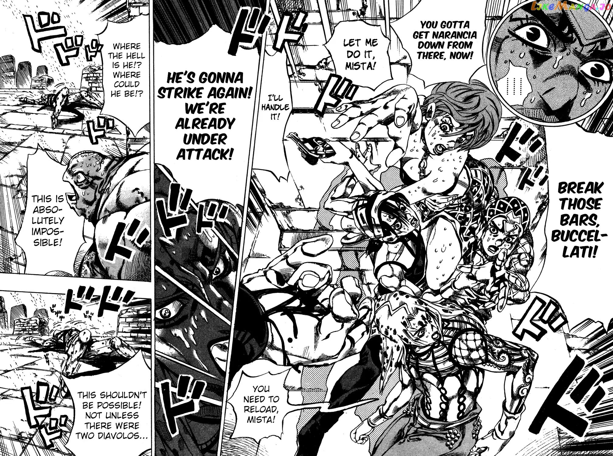 JoJo's Bizarre Adventure chapter 576 - page 17
