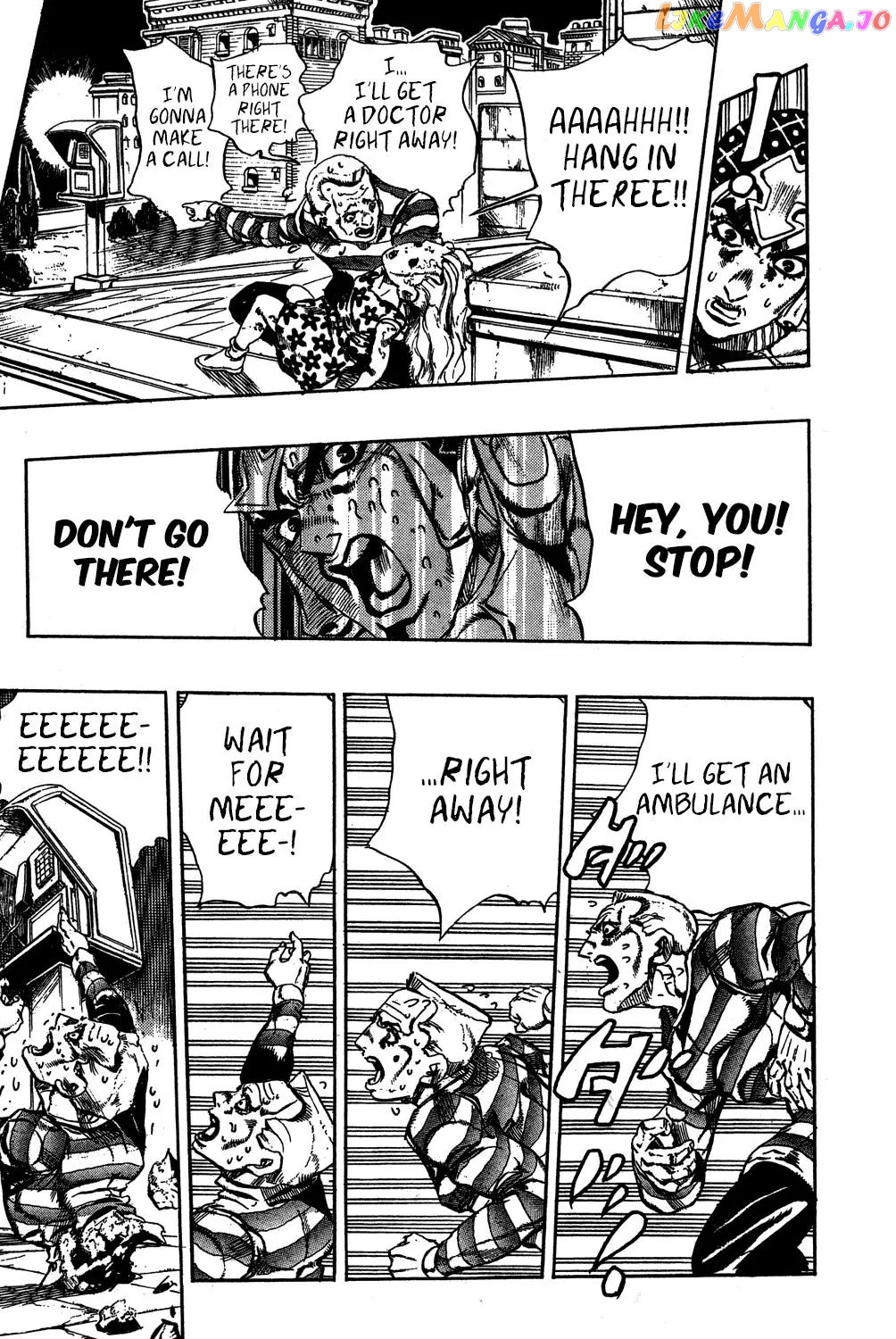 JoJo's Bizarre Adventure chapter 558 - page 7