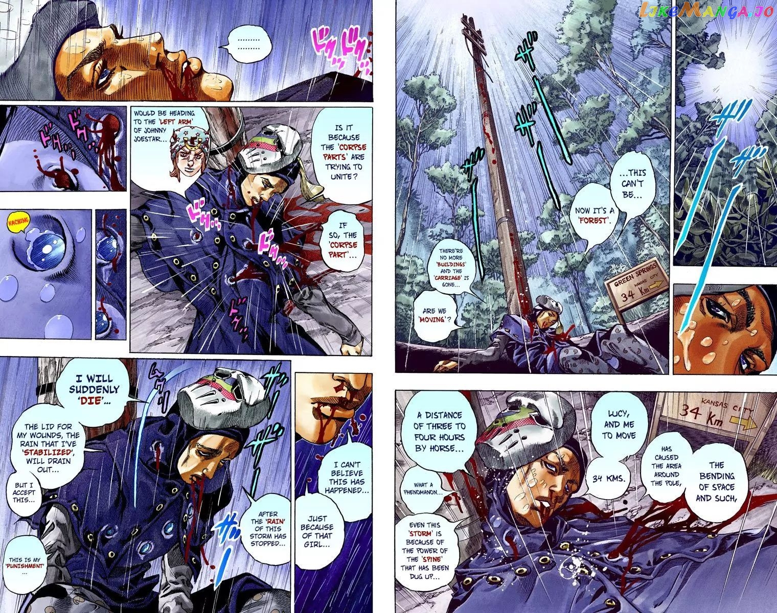 JoJo's Bizarre Adventure chapter 790 - page 10