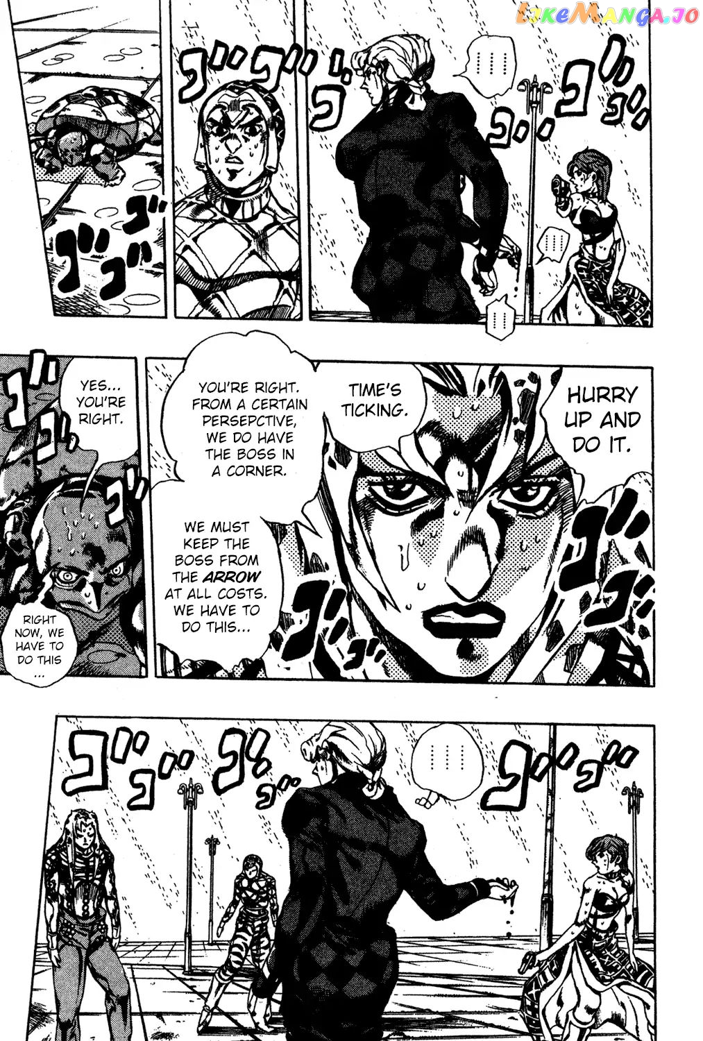 JoJo's Bizarre Adventure chapter 581 - page 11
