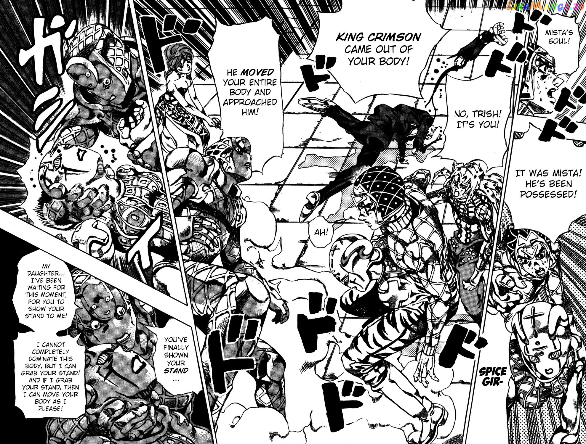 JoJo's Bizarre Adventure chapter 581 - page 17
