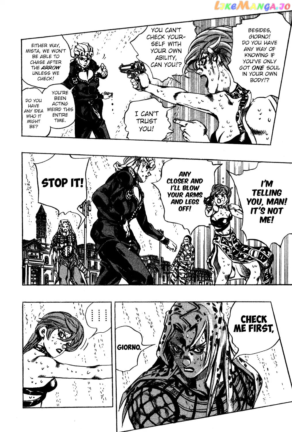 JoJo's Bizarre Adventure chapter 581 - page 10