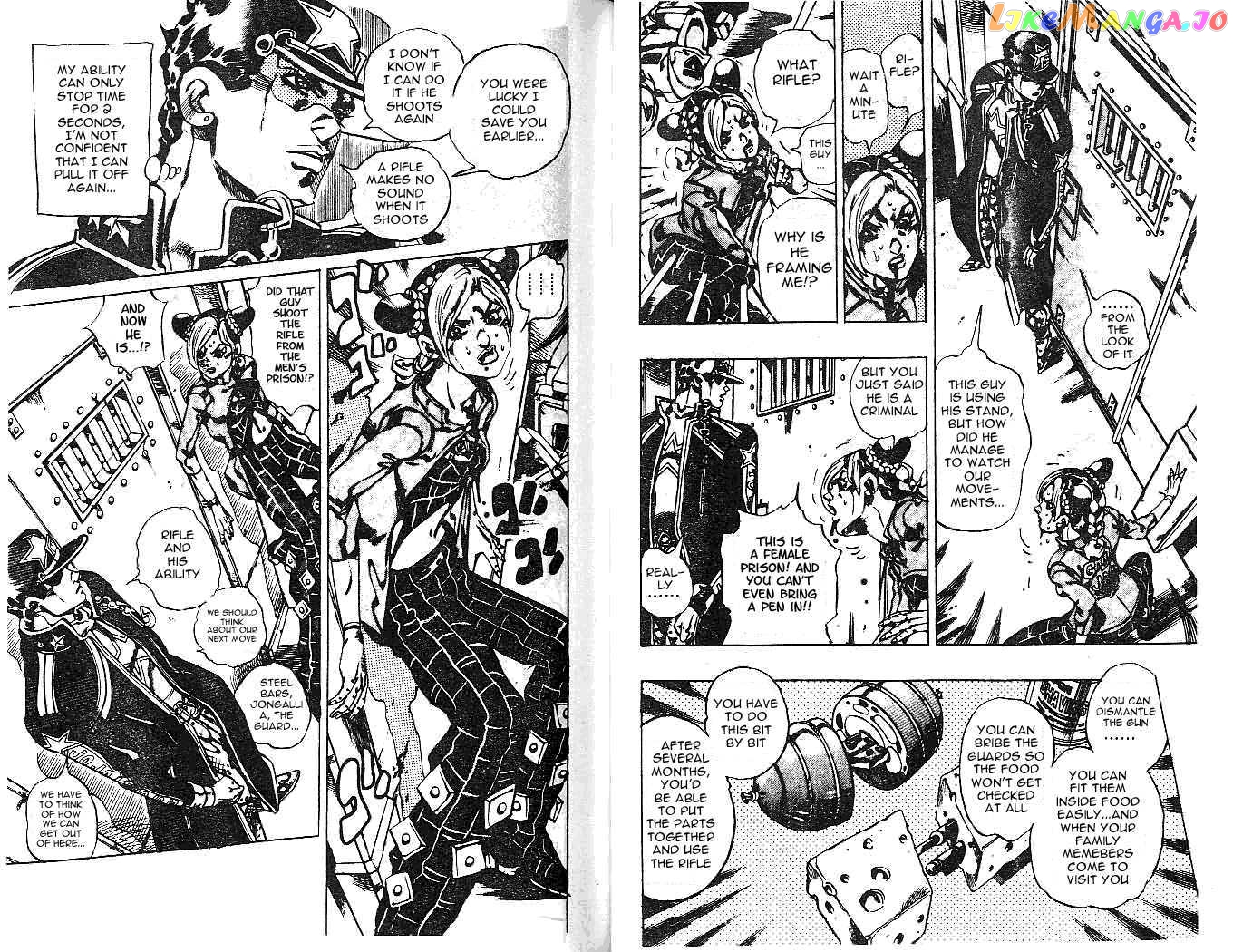 JoJo's Bizarre Adventure chapter 603 - page 46
