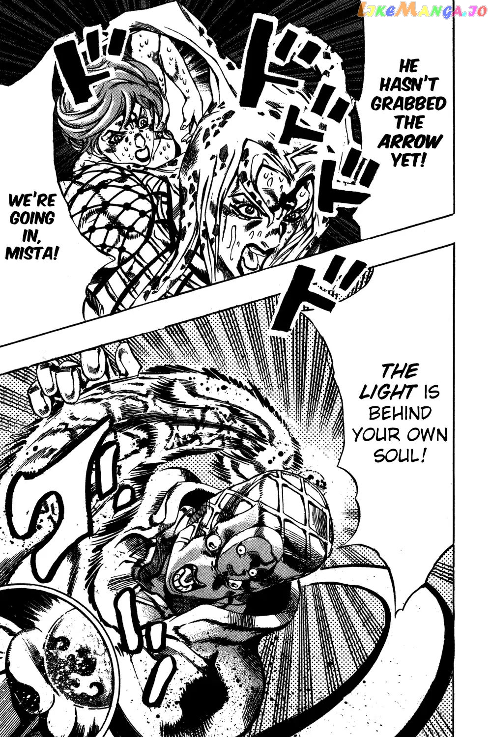 JoJo's Bizarre Adventure chapter 582 - page 17