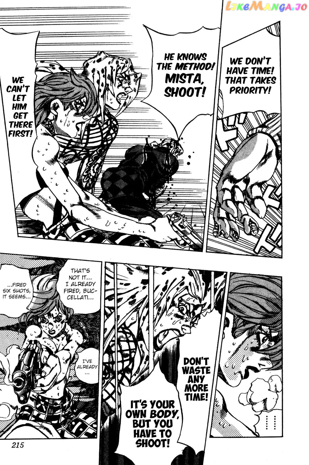 JoJo's Bizarre Adventure chapter 582 - page 7