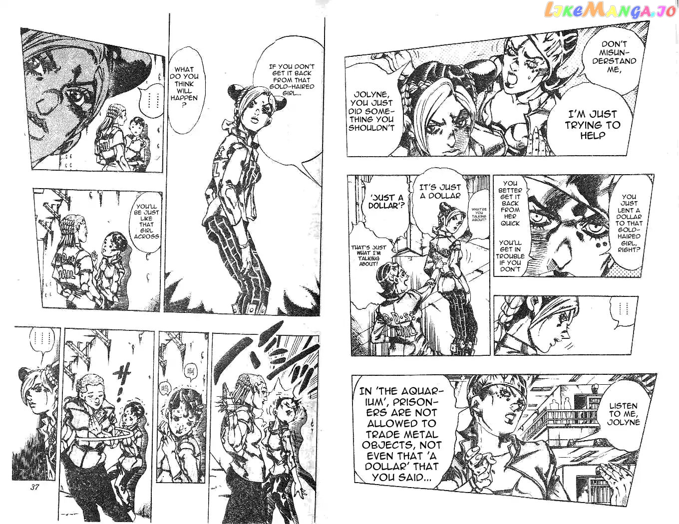 JoJo's Bizarre Adventure chapter 604 - page 5