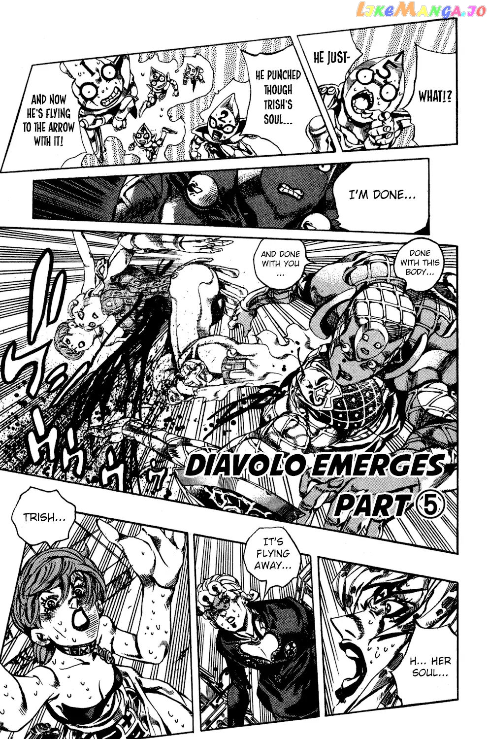 JoJo's Bizarre Adventure chapter 584 - page 2
