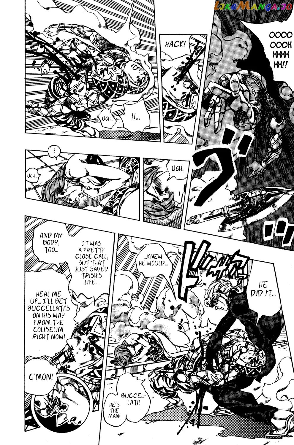 JoJo's Bizarre Adventure chapter 584 - page 18