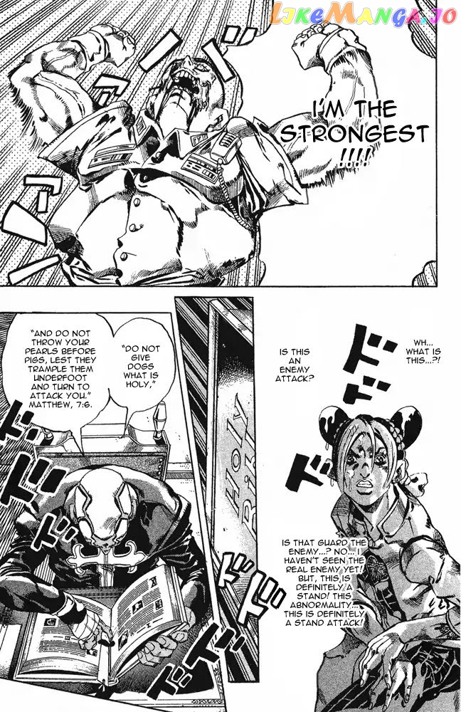 JoJo's Bizarre Adventure chapter 654 - page 16