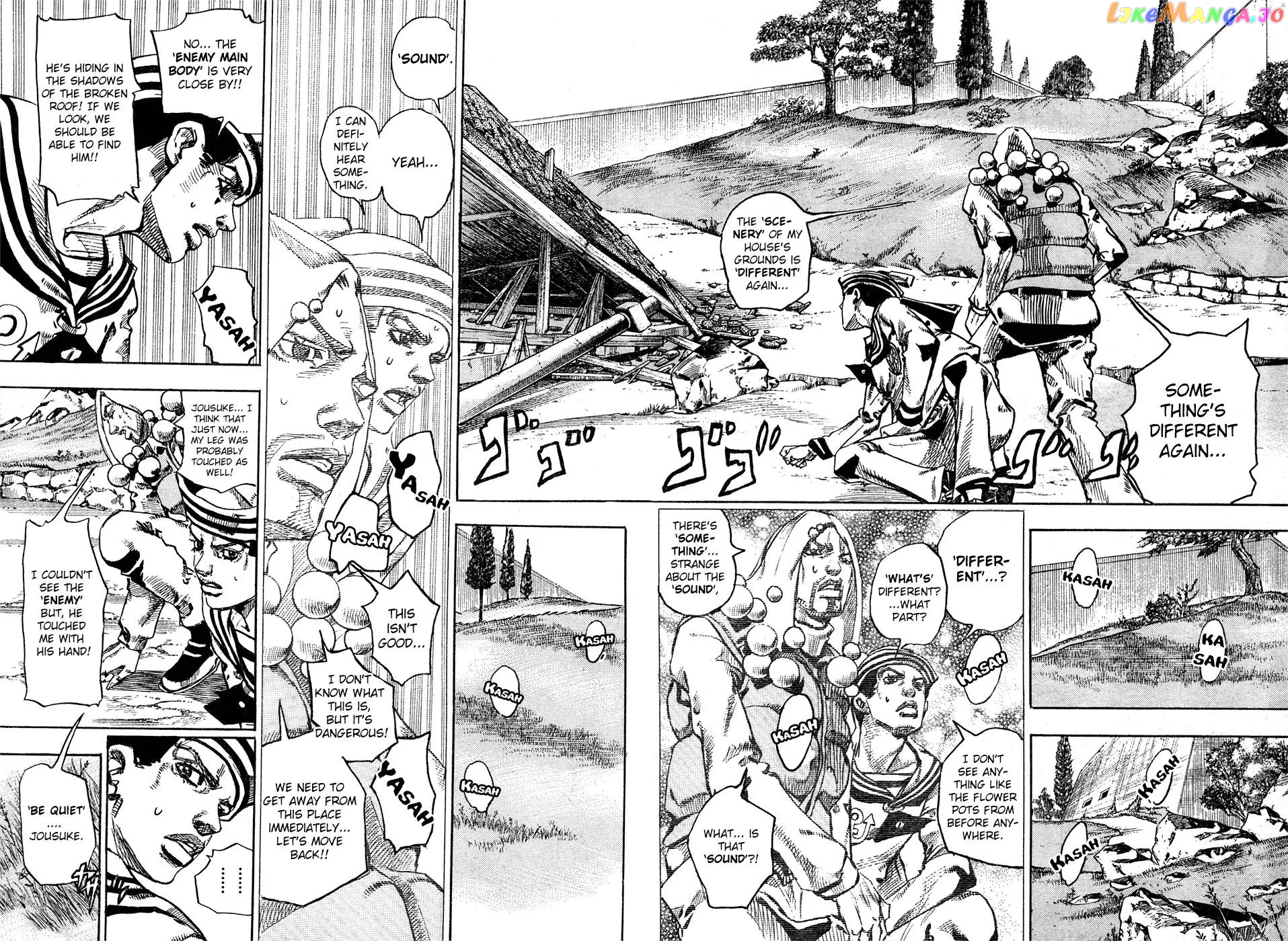 JoJo's Bizarre Adventure chapter 875 - page 24