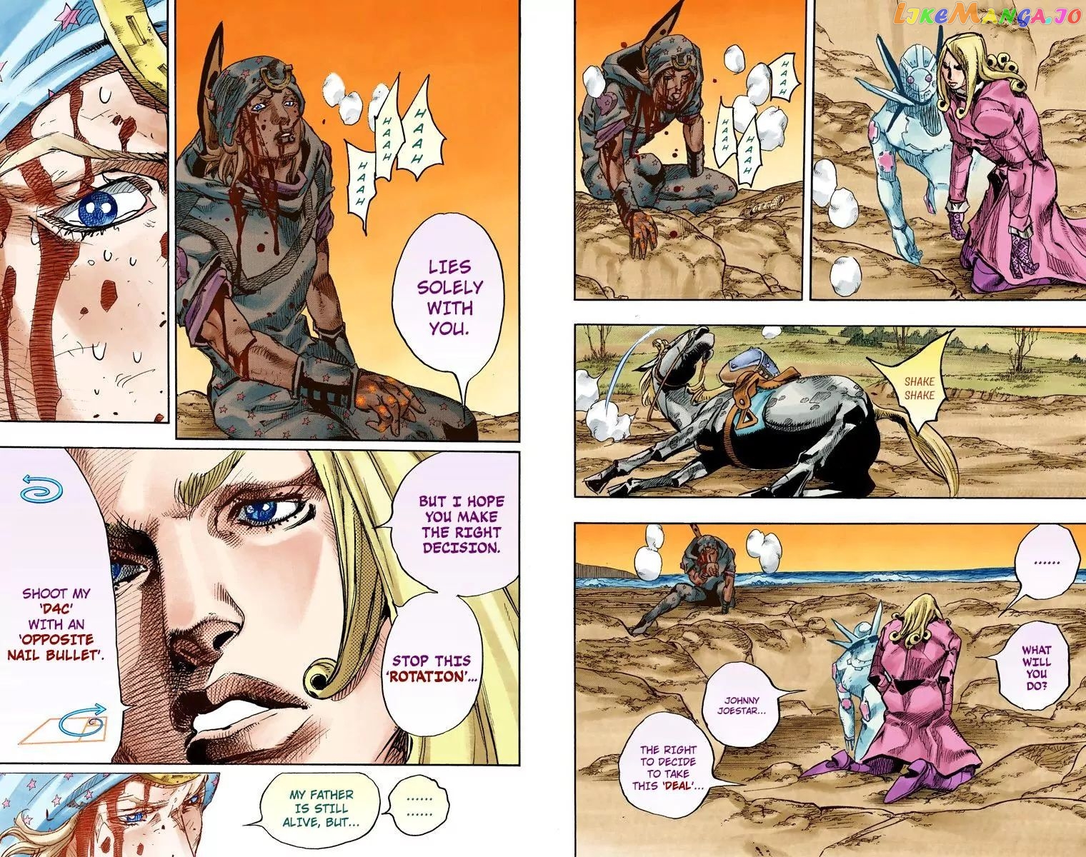 JoJo's Bizarre Adventure chapter 840 - page 16